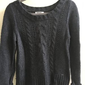 Black Wool Sweater